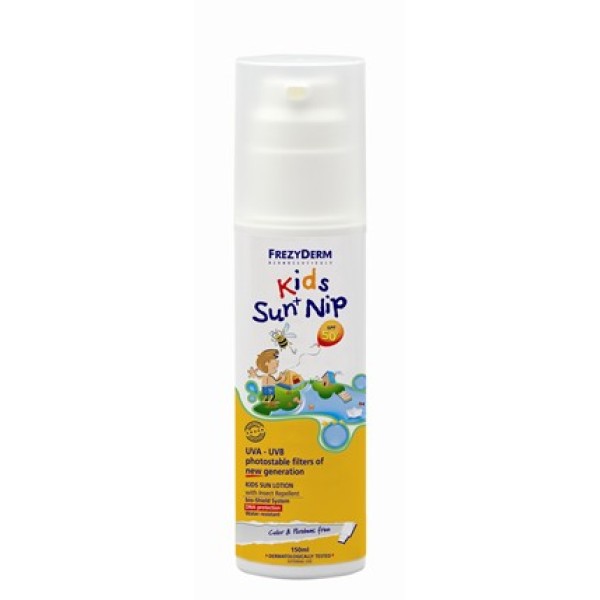 FREZYDERM ΠΑΙΔΙΚΟ ΑΝΤΗΛΙΑΚΟ & ΕΝΤΟΜΟΑΠΩΘΗΤΙΚΟ SPF50, 175ml