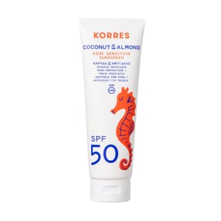 KORRES Καρύδα & Αμύγδαλο Παιδικό αντηλιακό SPF 50 Για Πρόσωπο & Σώμα