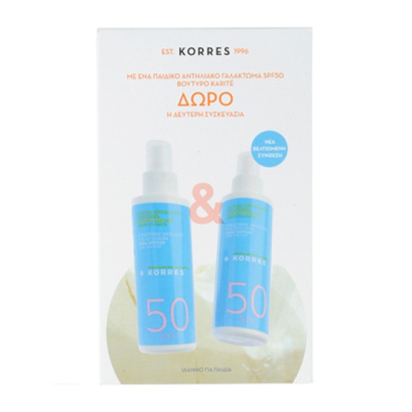  ΠΑΙΔΙΚΟ ΑΝΤΗΛΙΑΚΟ SPRAY COCONUT/ALMOND SPF50 1+1 ΔΩΡΟ