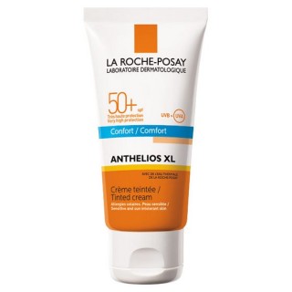 Anthelios XL Tinted Cream SPF 50+ Αντηλιακή κρέμα προσώπου με χρώμα ΠΛΟΥΣΙΑ ΥΦΗ ΓΙΑ ΑΝΕΣΗ Mε χρώμα