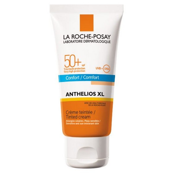 Anthelios XL Tinted Cream SPF 50+ Αντηλιακή κρέμα προσώπου με χρώμα ΠΛΟΥΣΙΑ ΥΦΗ ΓΙΑ ΑΝΕΣΗ Mε χρώμα